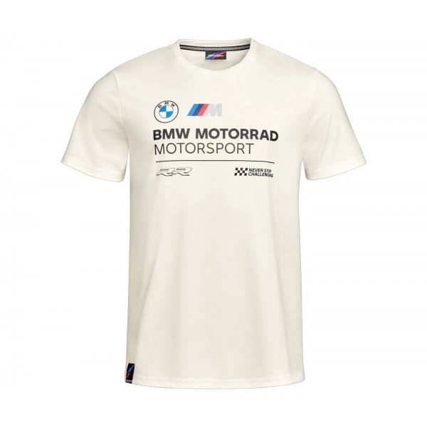 BMW Motorrad T-Shirt M Logo Motorsport Ανδρικό Λευκό ΕΝΔΥΣΗ BMW Motorrad T-Shirt M Logo Motorsport Ανδρικό Λευκό ΕΝΔΥΣΗ
